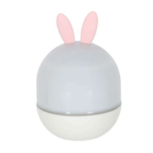 Éjszakai fény csillag projektor LED USB forgó 6 motívumos távirányítós nyúl 