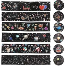 Éjszakai fény csillag projektor LED USB forgó 6 motívumos távirányítós nyúl 