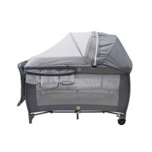 Összecsukható babaágy, kétszintes pelenkázóasztal utazóágyhoz, max. 15 kg