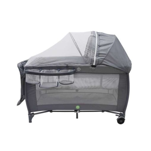 Összecsukható babaágy, kétszintes pelenkázóasztal utazóágyhoz, max. 15 kg