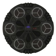 Falra szerelhető boxedzőpad zenével, Bluetooth LED-del és USB-vel