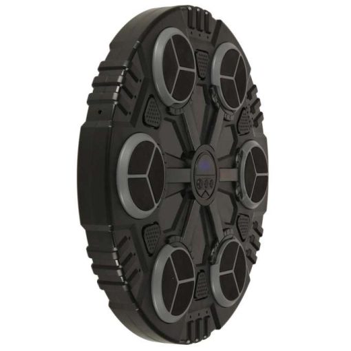 Falra szerelhető boxedzőpad zenével, Bluetooth LED-del és USB-vel