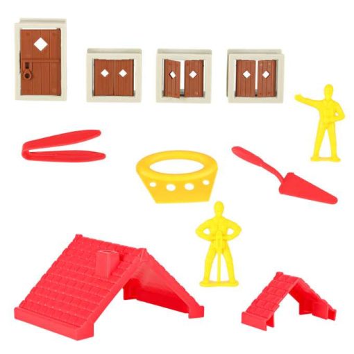 Gyerekhomok 750g házikó formák figurák kreatív Kinetikus homok készlet 