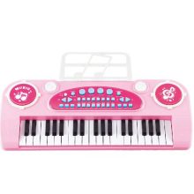 Gyerek billentyűzet interaktív zongora orgona 37 billentyű mikrofonállvány kék