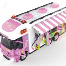 Távirányítós lakóautó 2,4 GHz-es távirányítós autóhangok, fények, kiegészítők rózsaszín