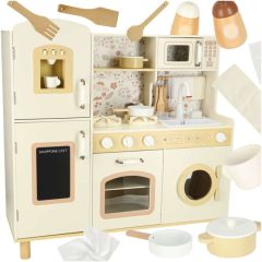 Gyerek konyhai fa vízcsap hangos hangokkal 90cm