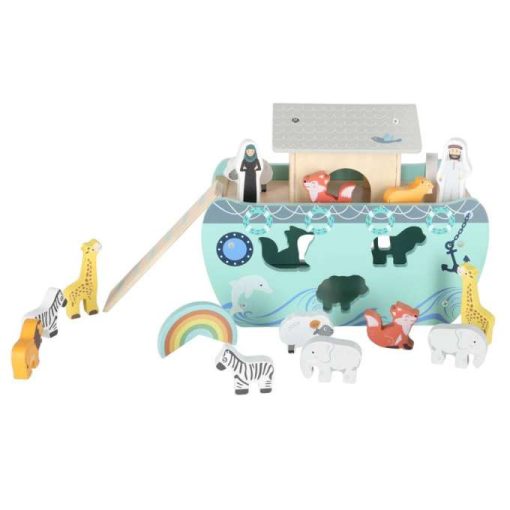 LULILO hajó Noé bárkája fa hajó válogató