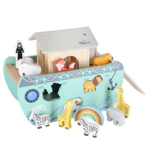 LULILO hajó Noé bárkája fa hajó válogató