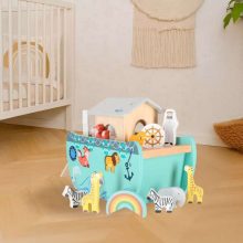 Lulilo Fa Válogató Noé bárkája Állatos Hajó 9 Darab