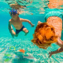 27 darabos medencejátékok búvárkodáshoz és horgászathoz