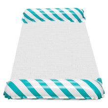 Felfújható strandmatrac függőágy vízi nyugágy karosszék úszómedencéhez kék