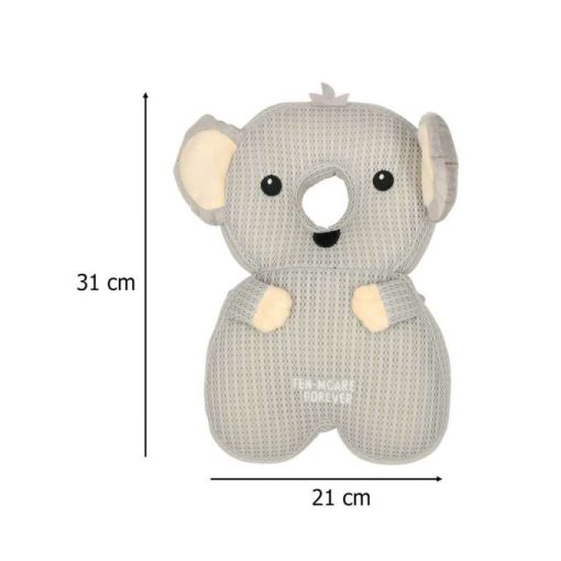 Fejvédő párna járástanuláshoz, esésbiztos koala hátizsák