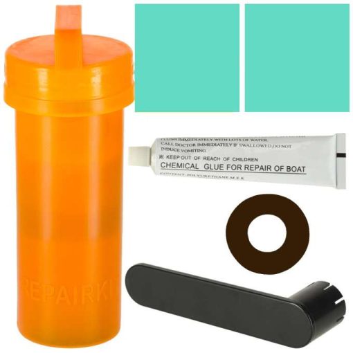 Felfújható SUP deszka úszáshoz üléssel, kiegészítőkkel, evezővel, türkiz szettel, 350 cm