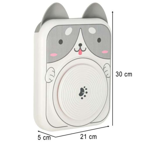 Kerámiakorong kreatív készlet agyagfestékek kutya szürke