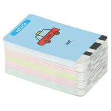 Oktatási robot interaktív tanulási rajz írókészlet flash kártyák markerek rózsaszín