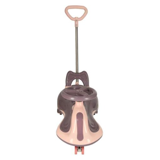 LED gravitációs roller Swing FIX S2 lila fogantyúval, max. 100kg