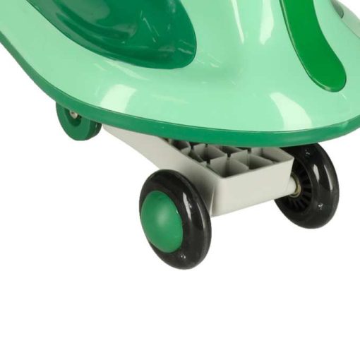 LED gravitációs roller Swing FIX S2 zöld fogantyúval, max. 100kg