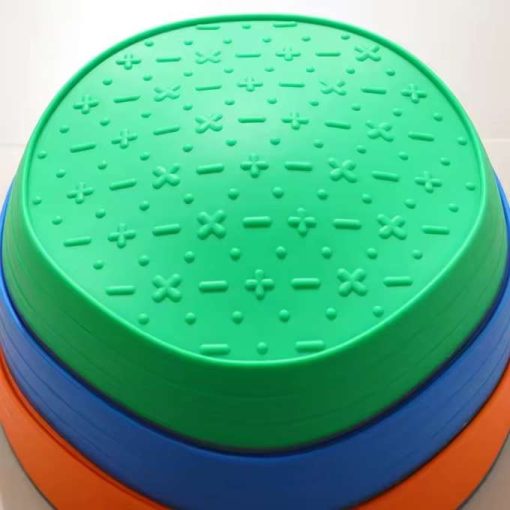 Érzékszervi ösvény folyami kövek az egyensúlyfejlesztő padlóhoz, lávajáték 5 db