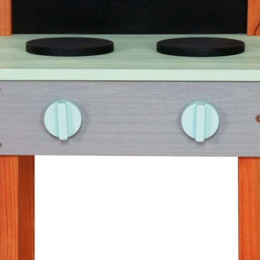 Sárkonyha fakerti kerekeken kiegészítők kültéri csaptelep Lulilo Sableto 116 cm