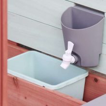 Fa homokozó tetővel 360° LULILO Sablo 120cm