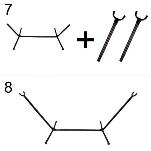 Függőágy keretes kerti hintakerettel, függőágyállvánnyal, nagy, erős + takaró 200cm 100kg