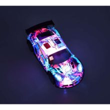 Kék és piros sport RC autó