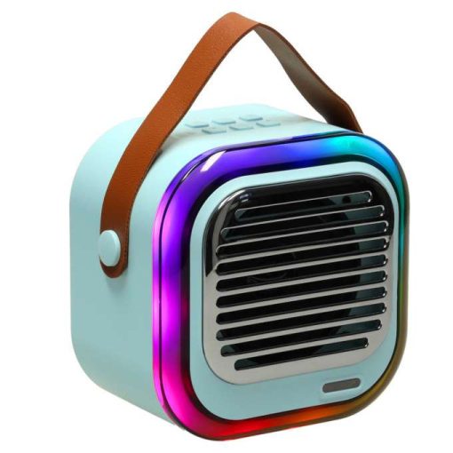 USB Bluetooth karaoke hangszóró kék