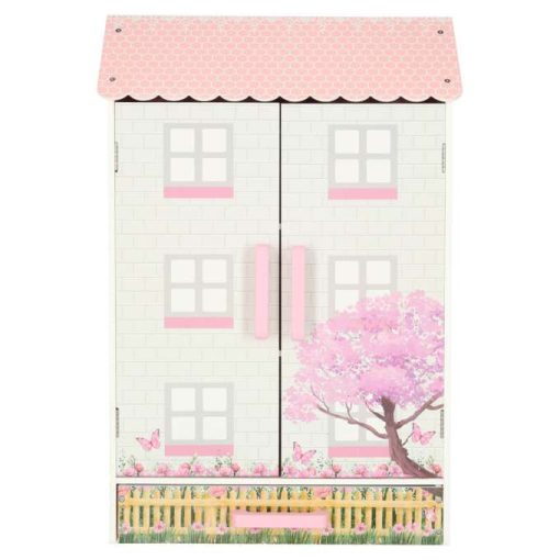 Fa babaház Lulilo Papilio rózsaszín 80cm