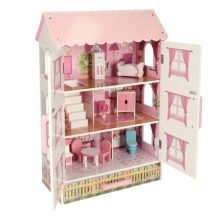 Fa babaház Lulilo Papilio rózsaszín 80cm