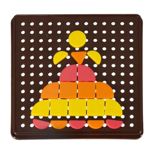 Kreatív puzzle mozaik geometriai formák