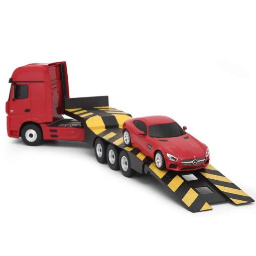 Távirányítós autó Rastar 74920 Mercedes-Benz Actros 1:26 piros