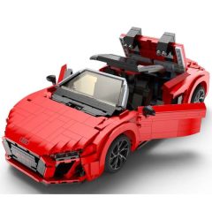 Rastar 93800 autó AUDI R8 Spyder 1:14 építő blokkok 1440 db 33cm   Rastar 93800 autó AUDI R8 Spyder 1:14 építő blokkok 1440 db 33cm