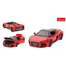 Rastar 93800 autó AUDI R8 Spyder 1:14 építő blokkok 1440 db 33cm