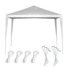 Kerti pavilon, partisátor, kereskedelmi, pavilon, fehér, 3 x 3 m