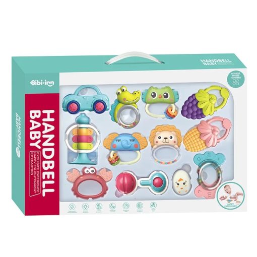 Érzékszervi fogvágó játék babáknak