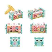 szenzoros játék babáknak 8 az 1-ben, rózsaszín 