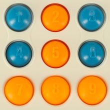 telefon szenzoros fogazó játék babáknak