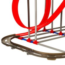 Mágneses antigravitációs autópálya 130cm XXL 175 db.