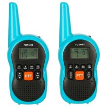 Walkie-talkie walkie-talkie gyerekeknek, hatótávolság 3 km, 2 db-os készlet.