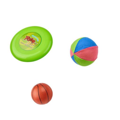 Sportkészlet 5 az 1-ben tollaslabda kosárlabda röplabda tenisz frizbi