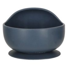 Szilikon edények gyerekeknek, mókus, 9 elemes készlet, sötétkék