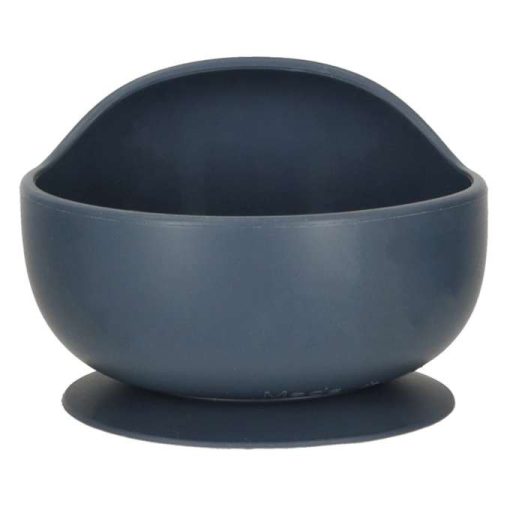 Szilikon edények gyerekeknek, mókus, 9 elemes készlet, sötétkék