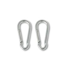 Hordozható kemping függőágy, 260 cm, 120 kg, fekete