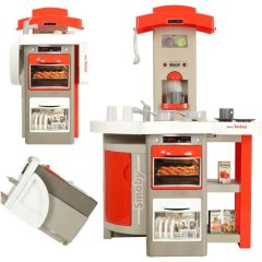   Gyermek Konyhai Csaptelep Elektromos Égők Hangok Összecsukható Bőrönd Kerekeken