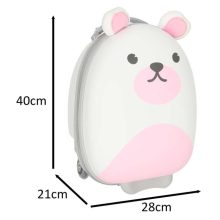 Gyermek Utazóbőrönd Kerekeken Kézipoggyász Egér