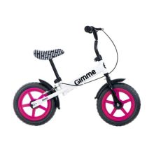 Fékes Egyensúlykerékpár Nemo 11" Rózsaszín 3+ Gimme Futóbicikli 