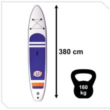 Sup Felfújható Deszka Paddleboard Tartozékokkal 380cm 160kg