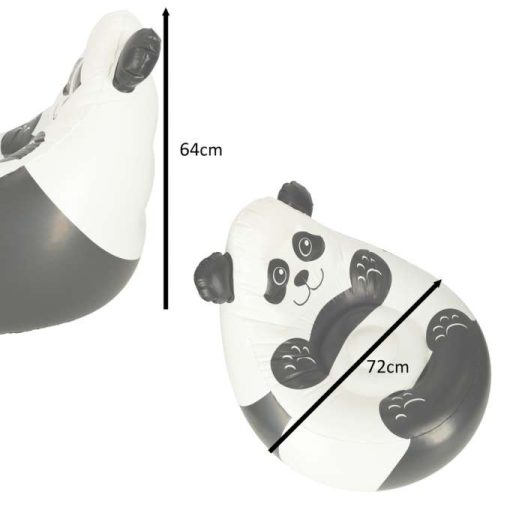 Bestway 75116 Panda Felfújható Szék 70kg
