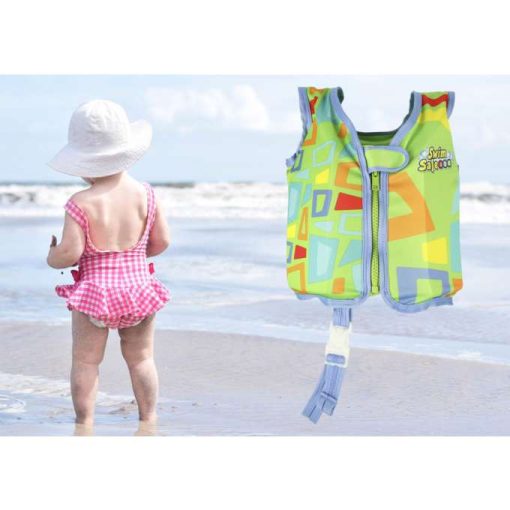 Bestway 32176 Gyermek Úszómellény Zöld 1-3 Éves Korig 11-19kg