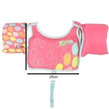 Nedves mellény ujjakkal úszókapokhoz 3-6 éves gyermekeknek 19-30 kg BESTWAY 32174 rózsaszín